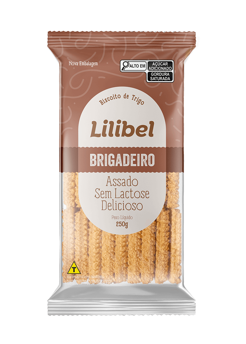 Biscoito de Trigo Sabor Brigadeiro